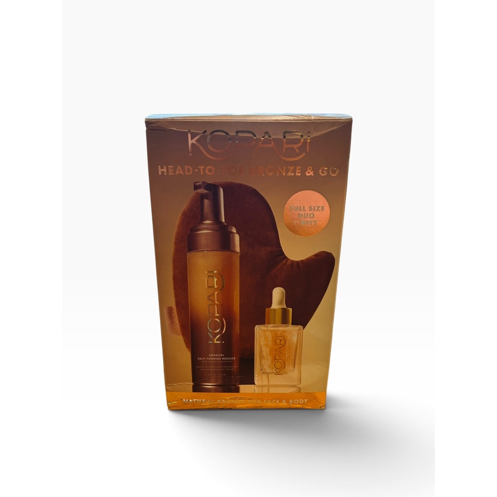 Kopari Head-to-Toe Bronze & Go Full Size Duo + Mitt